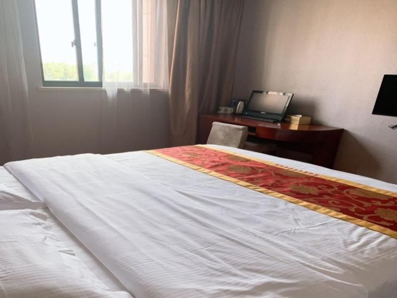 Greentree Inn Jiangsu Wuxi Xibei Town Xingtiandi Shell Hotel Dış mekan fotoğraf