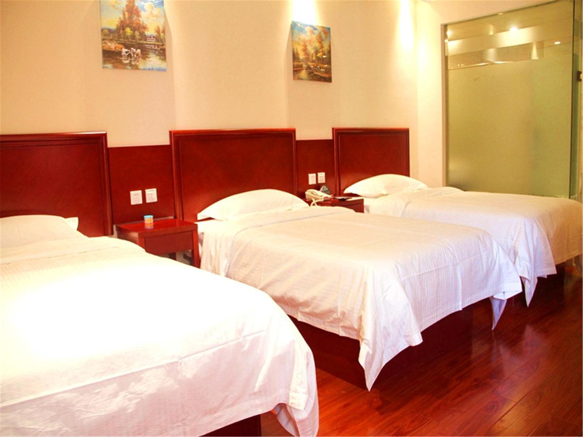 Greentree Inn Jiangsu Wuxi Xibei Town Xingtiandi Shell Hotel Dış mekan fotoğraf