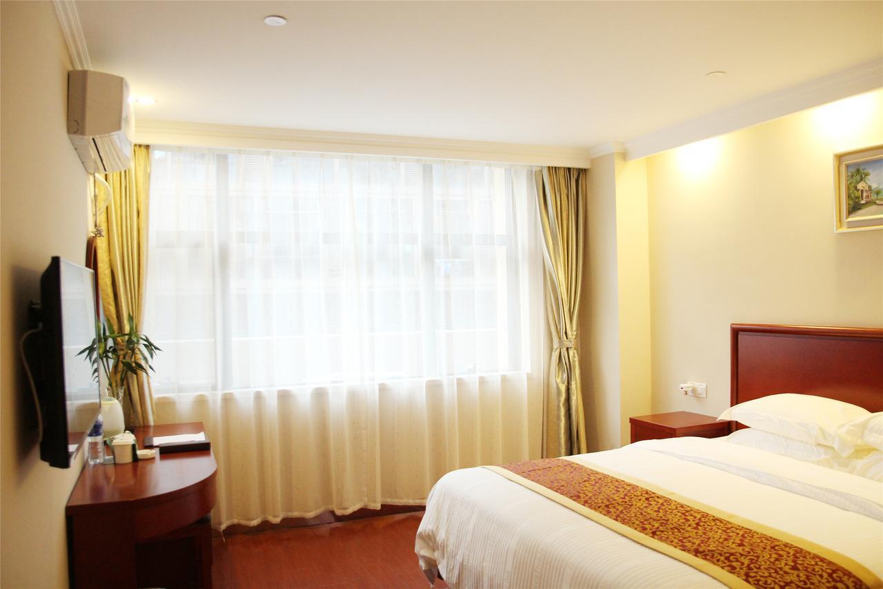 Greentree Inn Jiangsu Wuxi Xibei Town Xingtiandi Shell Hotel Dış mekan fotoğraf