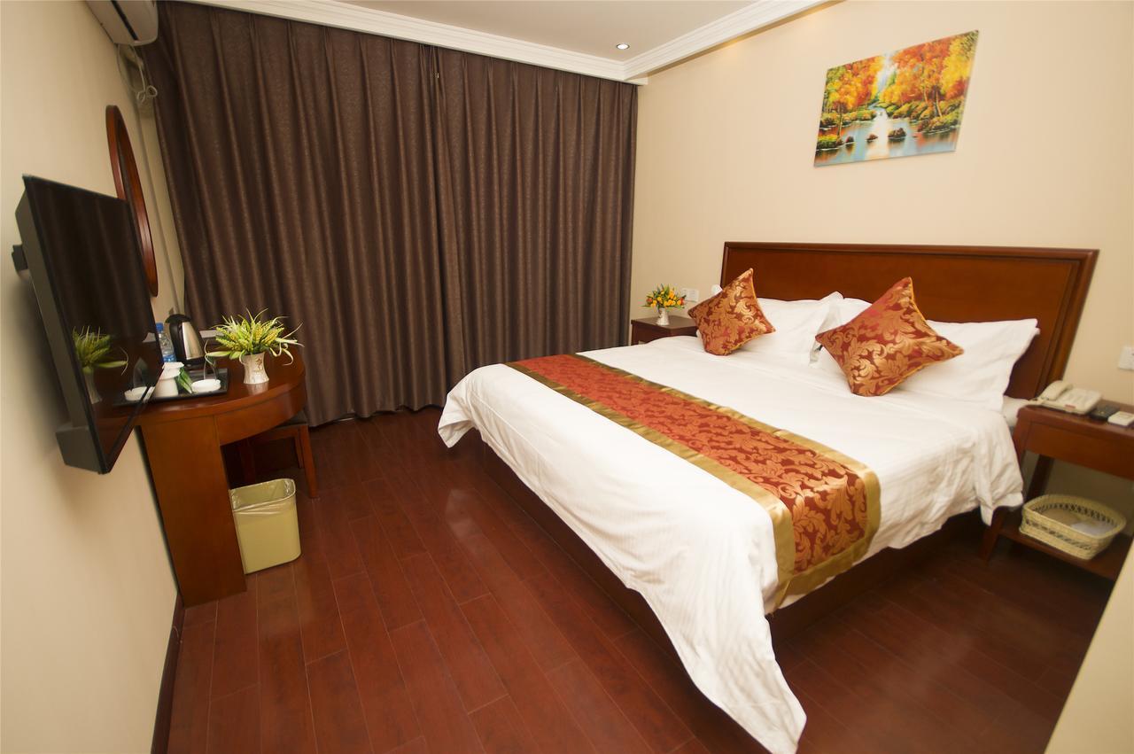 Greentree Inn Jiangsu Wuxi Xibei Town Xingtiandi Shell Hotel Dış mekan fotoğraf
